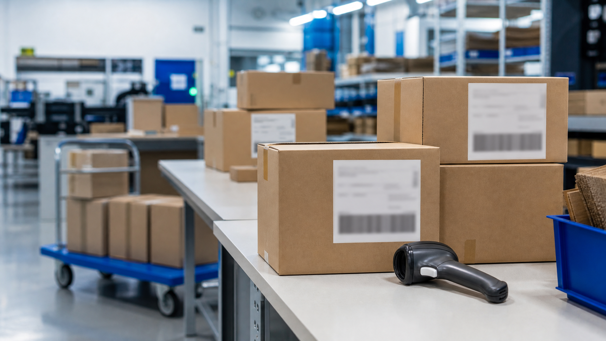 Odoo shipping and 3PL fulfilment bench